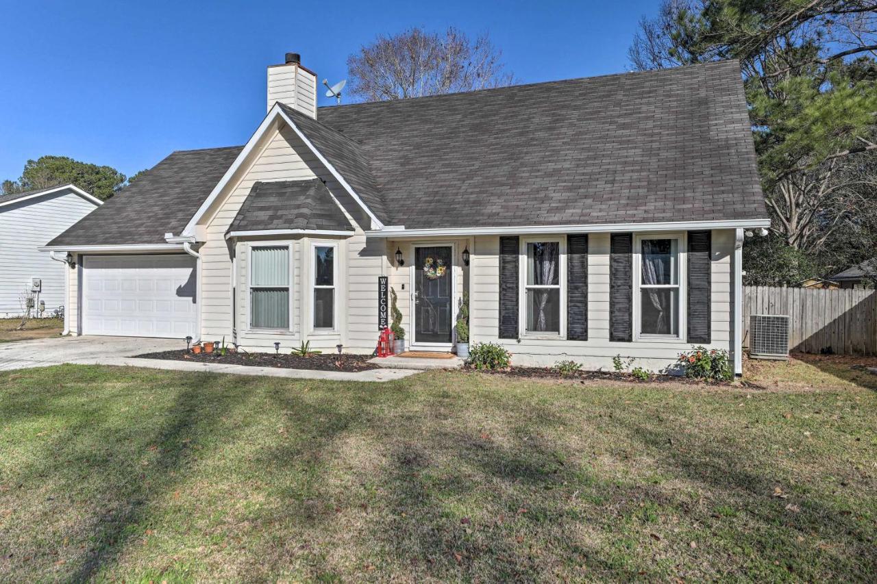 North Charleston Home With Fire Pit And Gazebo! Exterior photo