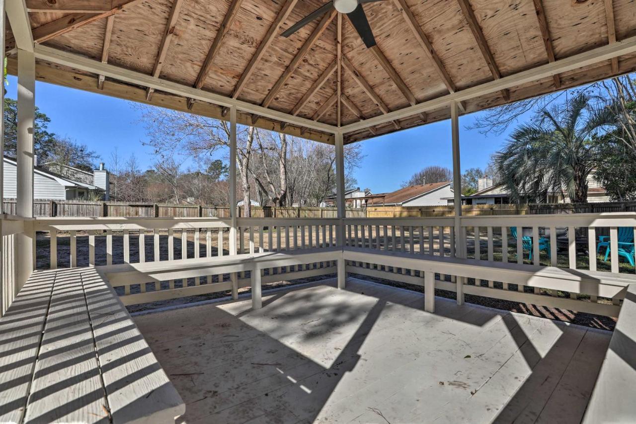 North Charleston Home With Fire Pit And Gazebo! Exterior photo