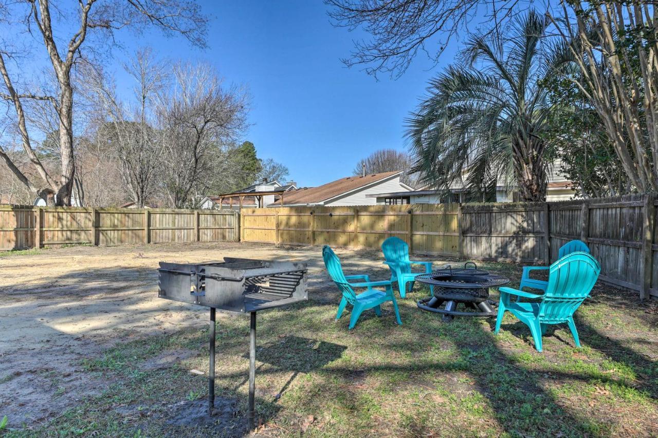 North Charleston Home With Fire Pit And Gazebo! Exterior photo